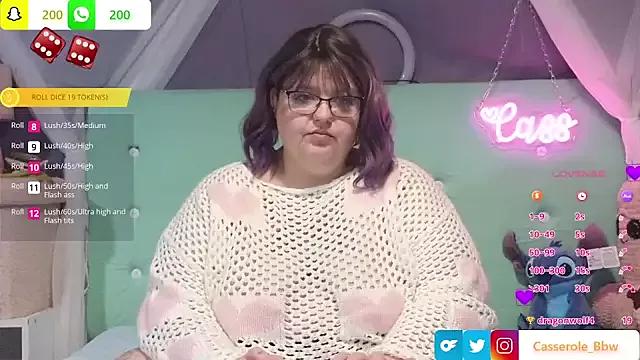 Casserole_Bbw from StripChat is Freechat
