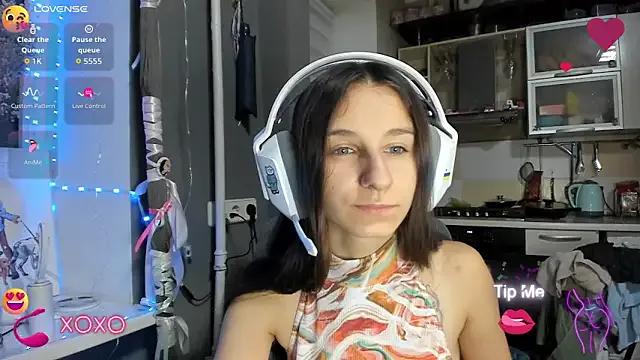 StripChat _Nika_Kik is Freechat _Nika_Kik — lick breasts