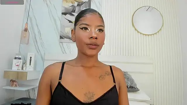 StripChat Afro_Luna is Freechat Afro_Luna — Spit smalltits & rub my nipples w dildo