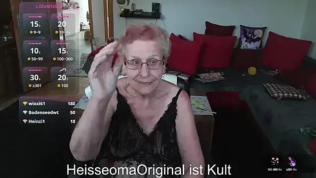 Freechat HeisseomaOriginal on StripChat