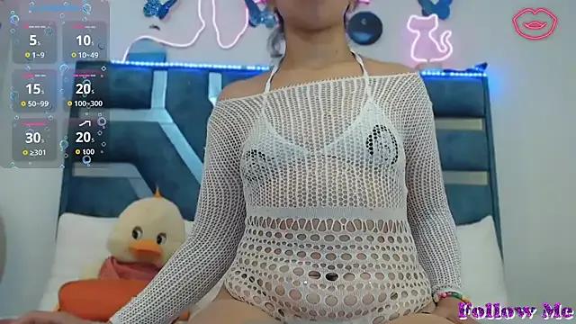 StripChat Roxan_Fox- is Freechat Roxan_Fox- — MASTURBATION WITH FINGERS-PLUG