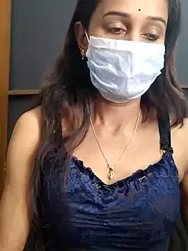 StripChat Saharaa is Freechat Saharaa — Birthday special nude show